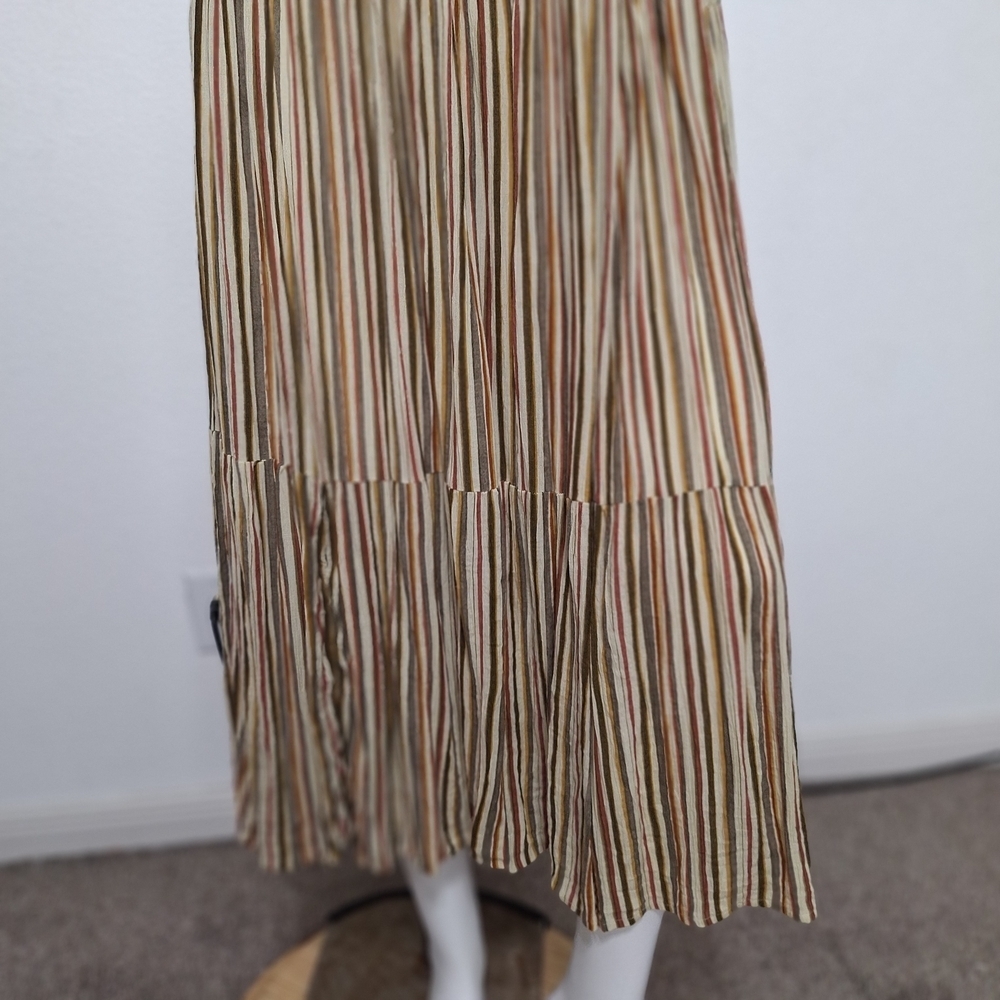 Herstyle Multicolor Stripe Pattern Boho Coquette … - image 3
